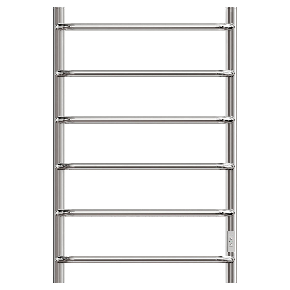 картинка Полотенцесушитель электрический Point PN08848 Ника П6 400*800 диммер справа хром 