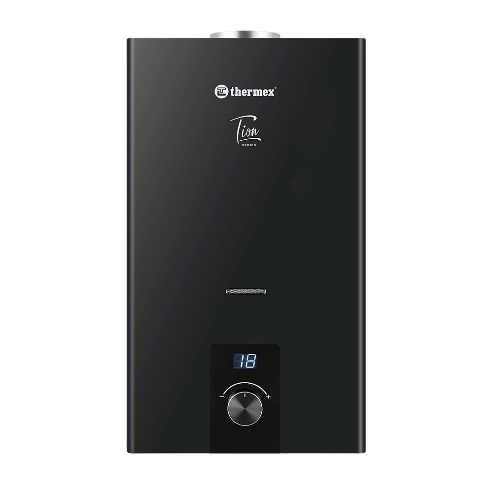 картинка Водонагреватель газовый проточный Thermex T 20 D Black 