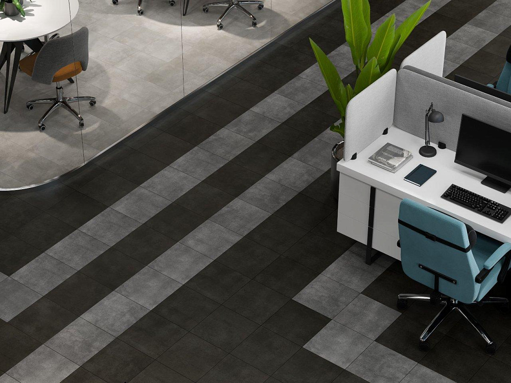 картинка Плитка керамическая Берлин серая люкс 327*327см 