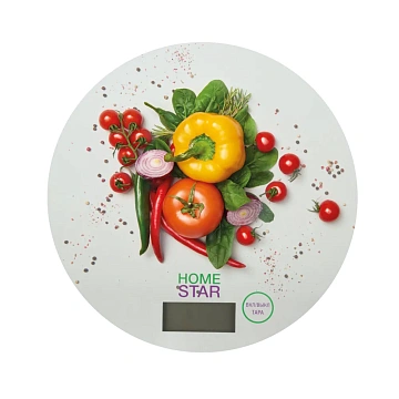 картинка Весы кухонные электронные Homestar HS-3007S 7кг Овощи 101221  являющийся официальным дистрибьютором в России 