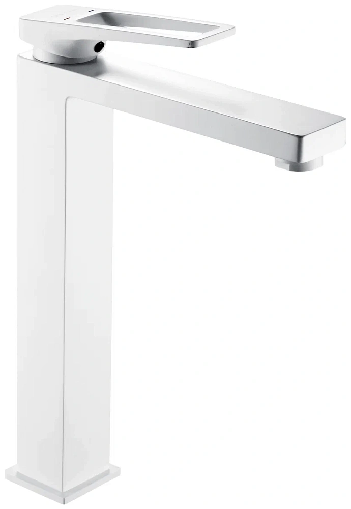 картинка Смеситель для раковины S6811C белый Shevanik 