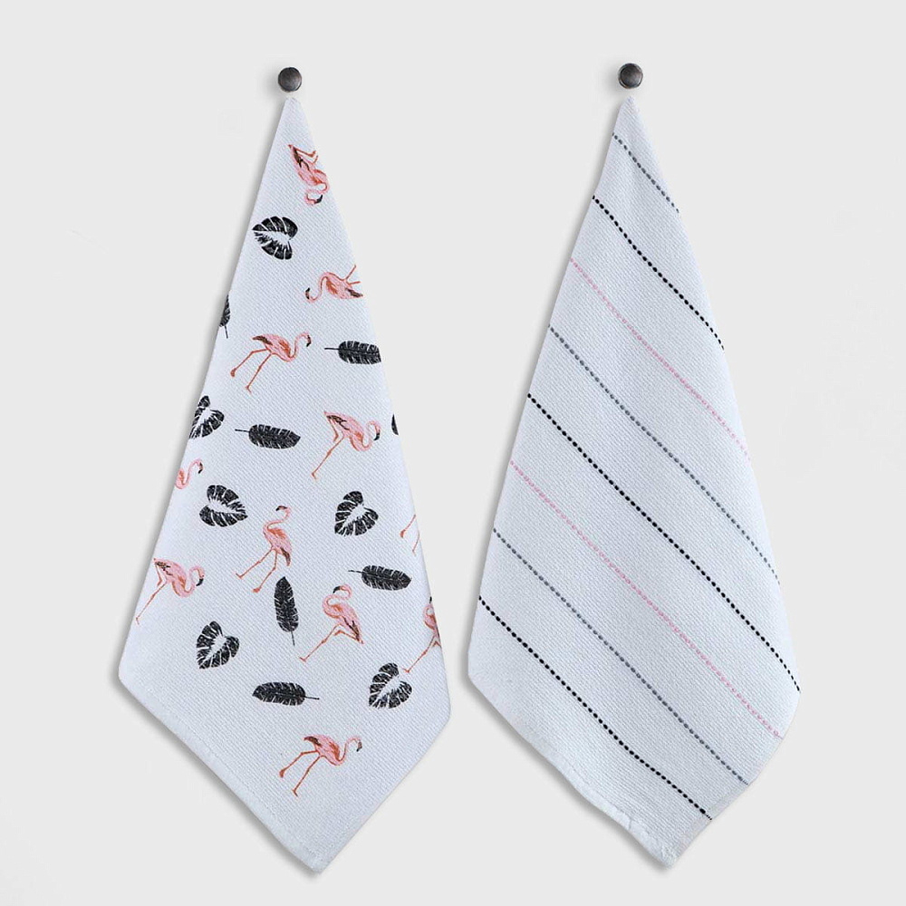 картинка Полотенце кухонное Arya печатное 2 Пр.40*60 Faye 