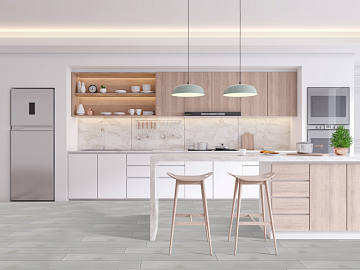 Картинка Ламинированные полы Eurohome Loft Дуб Парящий K396 32кл 1285*192*8мм (2.2205м2/9шт) от гипермаркета ТАТАЕВ
