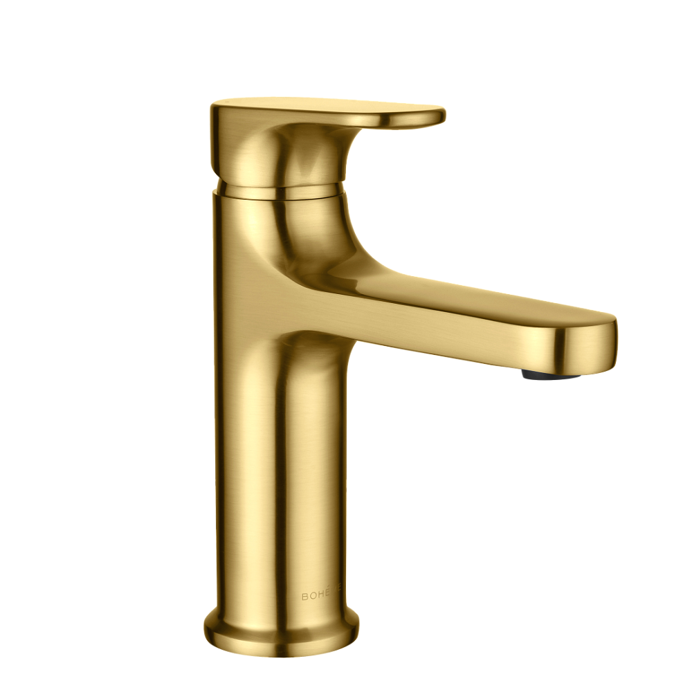 картинка Смеситель для умывальника Spectre Matt Gold 451-MG Boheme 