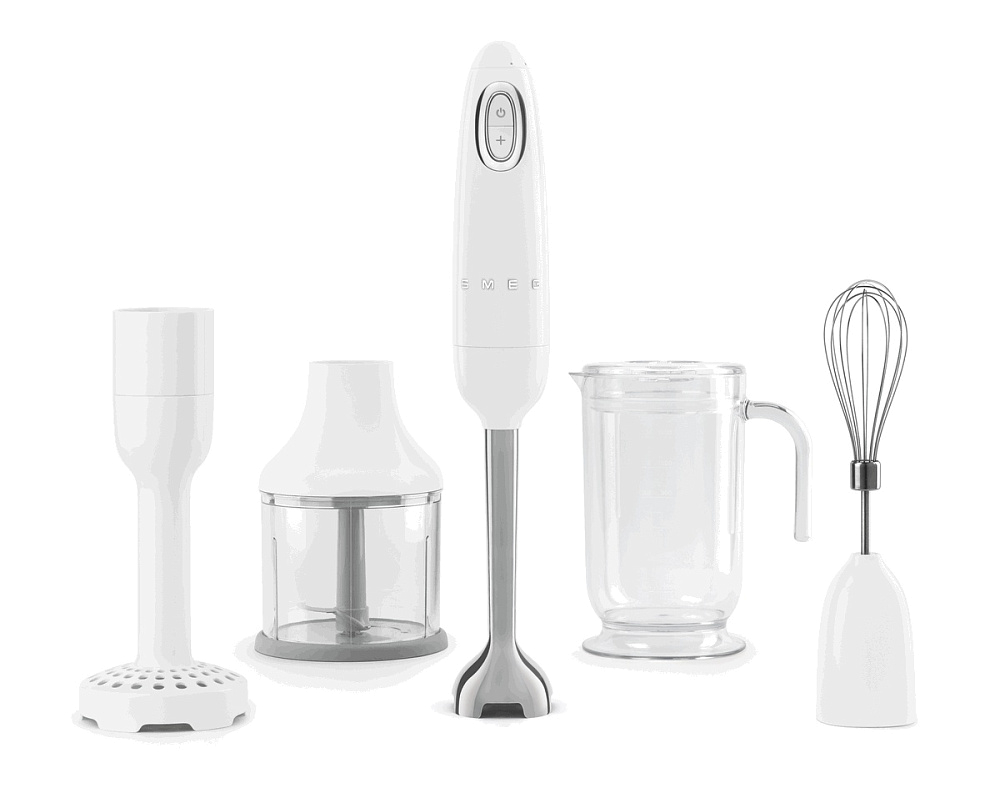 картинка Блендер погружной Smeg HBF02WHEU 
