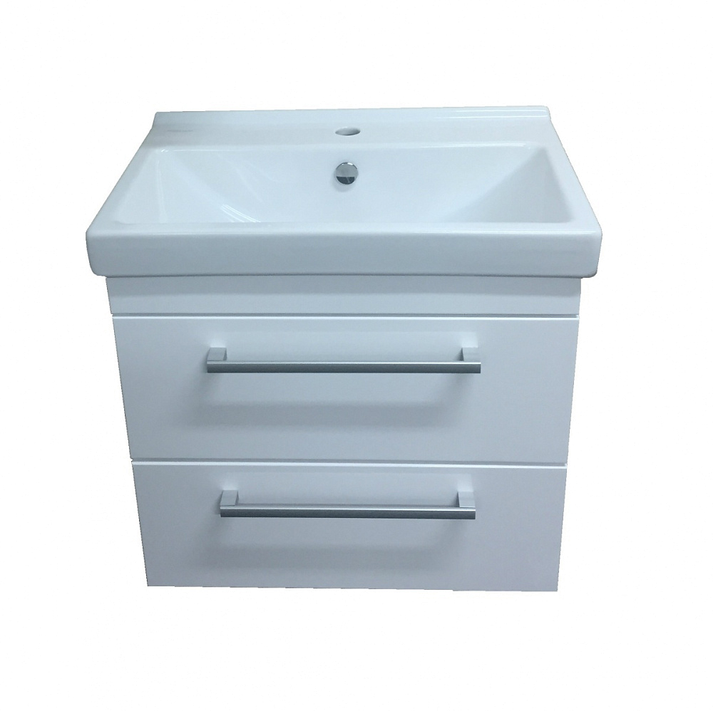 картинка Тумба Модерн 60/2 подвесная с раковиной Fest 60 Loranto 