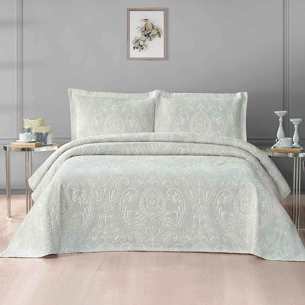 картинка Покрывало Arya 230*250 - 2x(50*70+5) Suwi Серый 