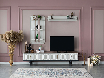 картинка Подставка ТВ Belgrad Wall Unit Upper Side Weltew  являющийся официальным дистрибьютором в России 
