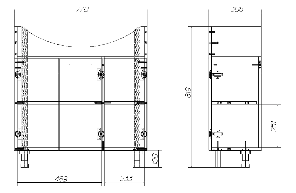картинка Комплект Маниса 80 Ral 9003 патина серебро ум. Балтика 80 Даниэла-Аква 