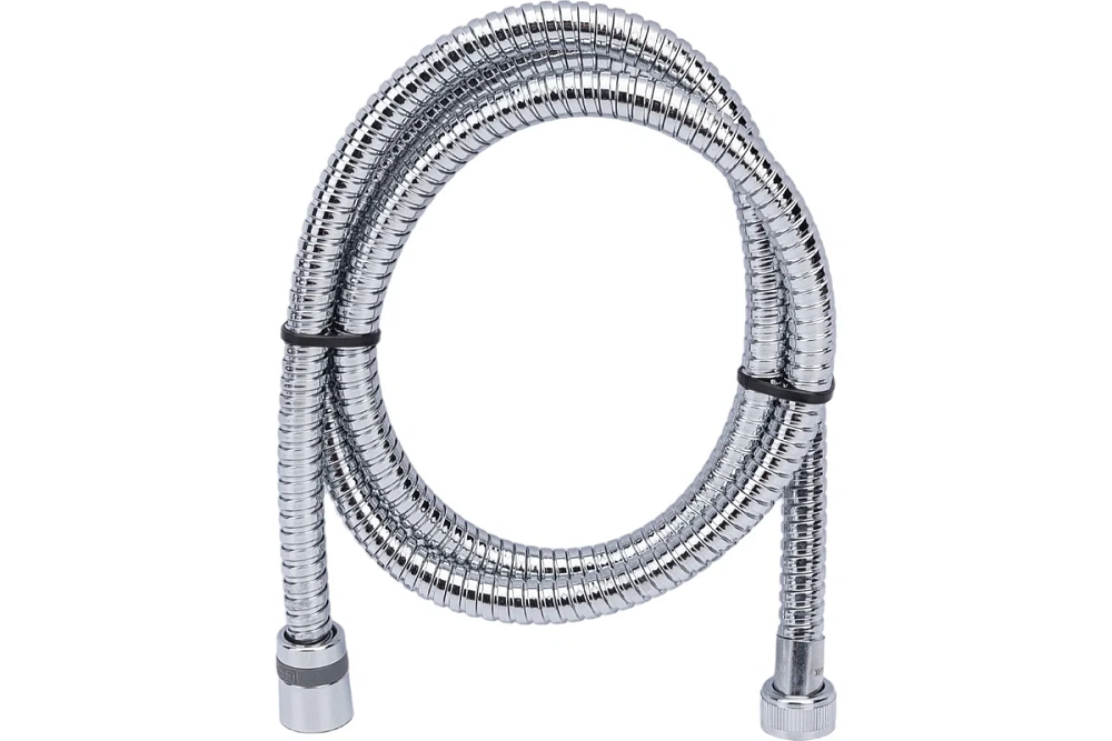 картинка Шланг стальной, хромированный 1,5 м Lemark 8030 S 