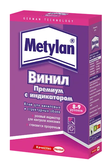 картинка Клей обойный Метилан винил премиум 300гр. 586527  являющийся официальным дистрибьютором в России 