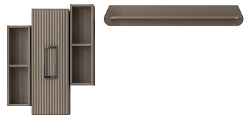 картинка Подставка ТВ Zirkon Wall Unit Upper side Weltew  являющийся официальным дистрибьютором в России 