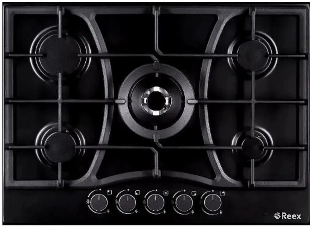 картинка Варочная панель газовая REEX PGW-750BF Bk 