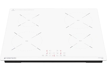 картинка Варочная поверхность индукционная Power MIH604WH  являющийся официальным дистрибьютором в России 