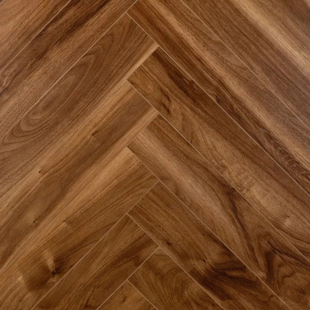 Ламинат Wallnut Herringbone Collection HB001 34 кл 600*100*12мм (1.32м2/22шт) от гипермаркета ТАТАЕВ
