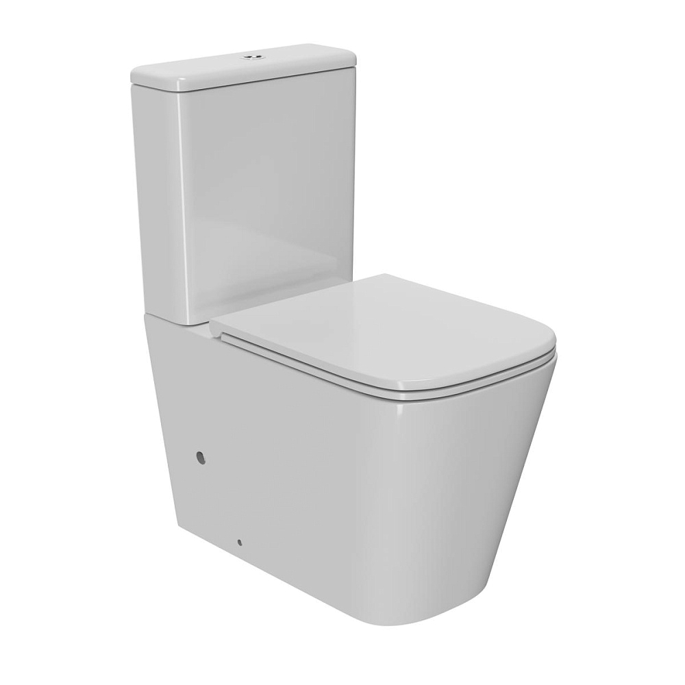 картинка Унитаз-компакт Ника безободковый сиденье микролифт PN42081 Point 