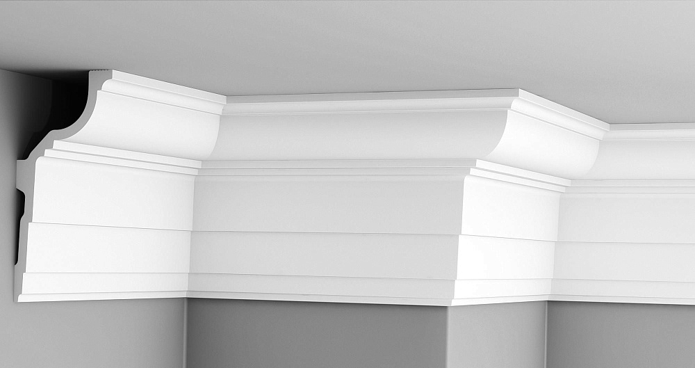 картинка Плинтус потолочный GPL-10 180*87 (9шт) 