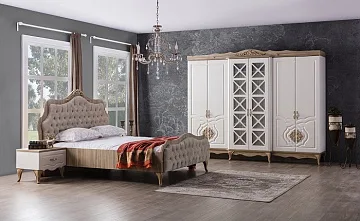 картинка Основание кровати Balat Crem Storage 180см Weltew  являющийся официальным дистрибьютором в России 
