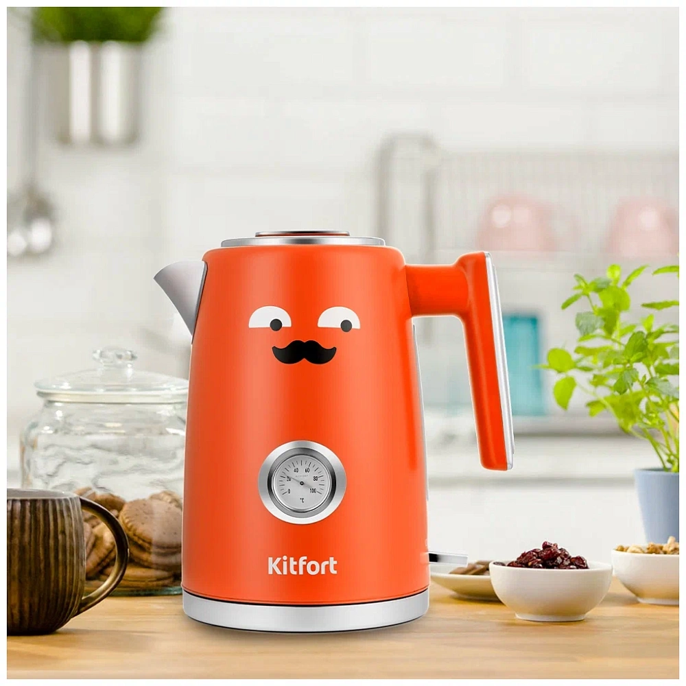 картинка Чайник электрический Kitfort KT-6144-3 