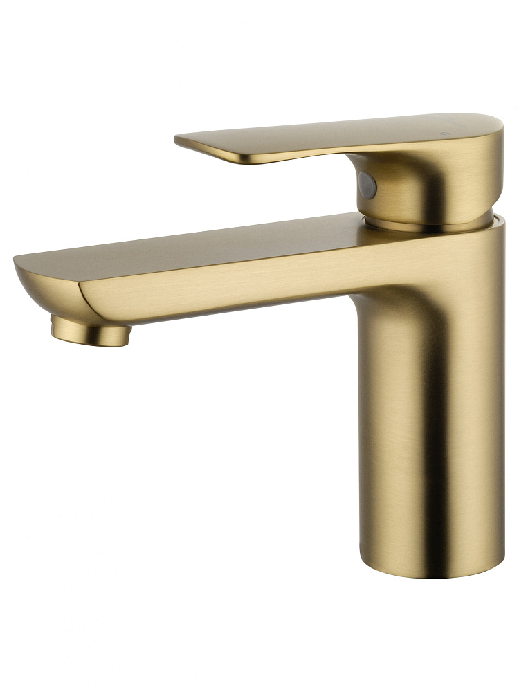 картинка Смеситель для раковины WW-A40732-BG брашированное золото Wonzon & Woghand 