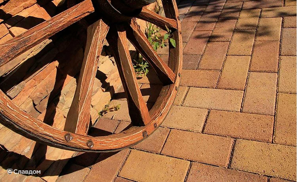 картинка Плитка тротуарная Б.2.П.6 Листопад Осень 