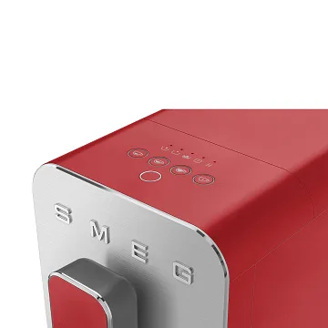 картинка Кофемашина Smeg BCC01RDMEU красная матовая  являющийся официальным дистрибьютором в России 