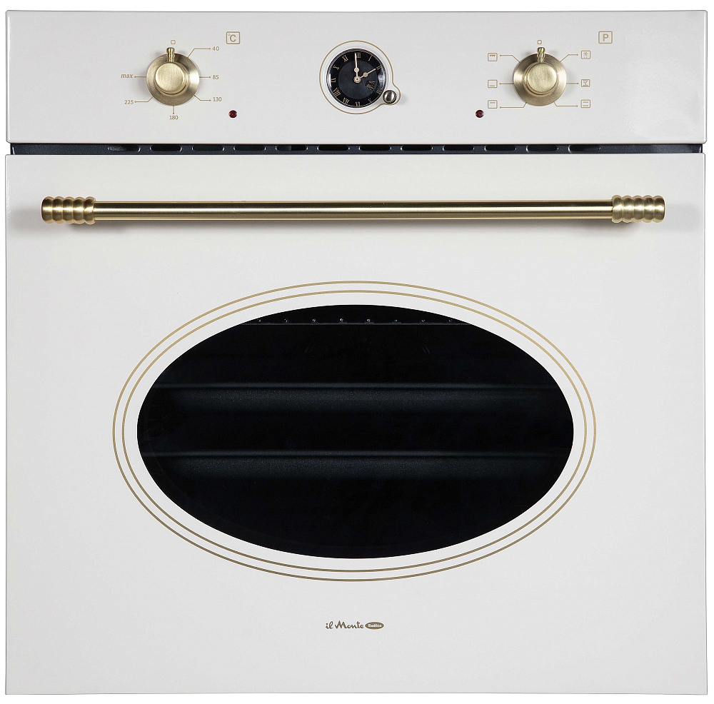 картинка Духовой шкаф электрический Il Monte BO-70 AN ivory rustico 