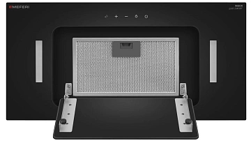 картинка Вытяжка полновстраиваемая Glass Comfort INBOX60BK  являющийся официальным дистрибьютором в России 