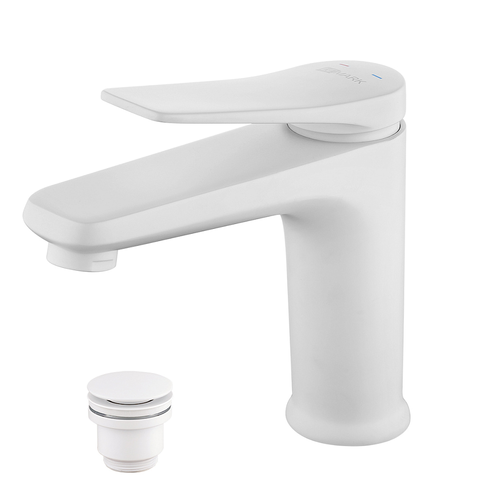 картинка Смеситель для умывальника Bronx монолитный LM3706MW Lemark 