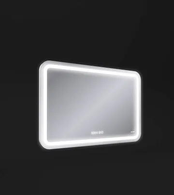 картинка Зеркало Led 050 pro 80*55 с подсветкой,антизапотевание,смена цвета холод Cersanit  являющийся официальным дистрибьютором в России 