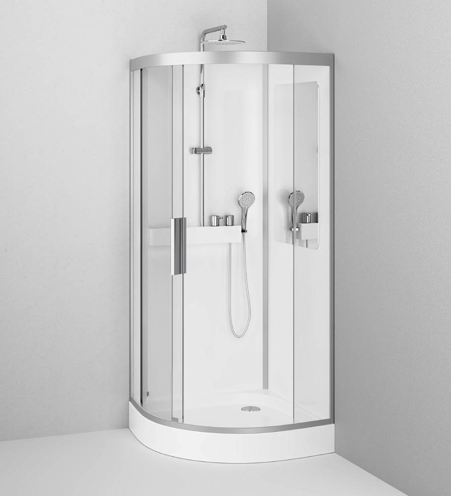 картинка Душевая кабина W80C-016-090MTA R 90*90 Like L/AMPM 