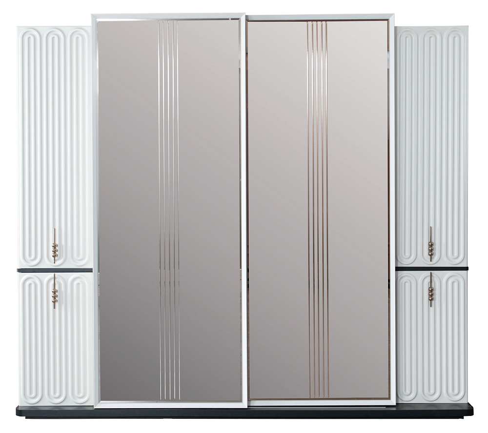 картинка Шкаф Belgrad Wardrobe 4-х дверный Weltew 