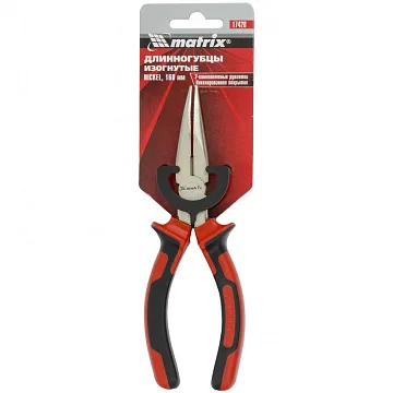 картинка Длинногубцы изогнутые Nickel Matrix 160мм 17420  являющийся официальным дистрибьютором в России 