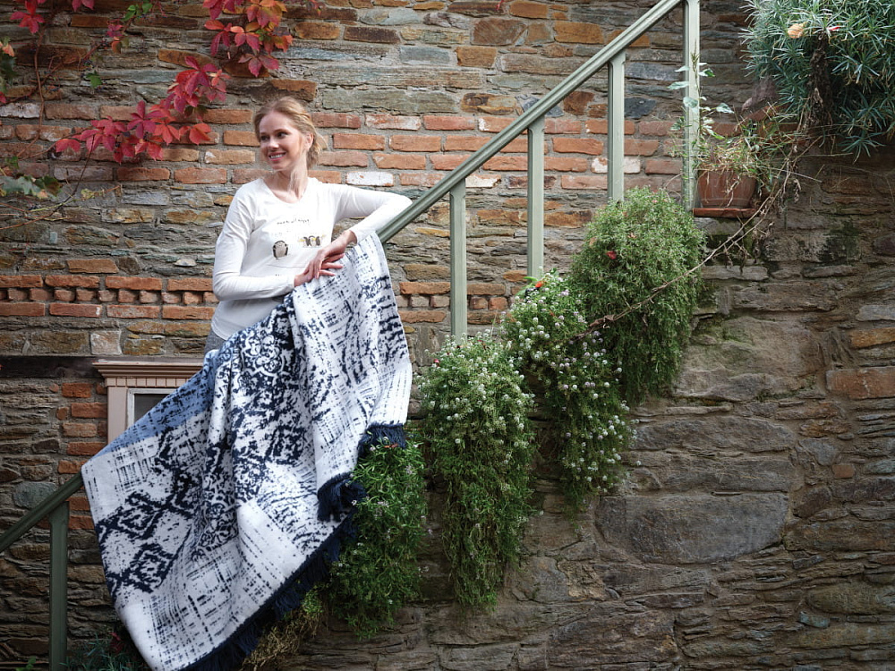 картинка Плед Arya хлопок 200*220 Duru 