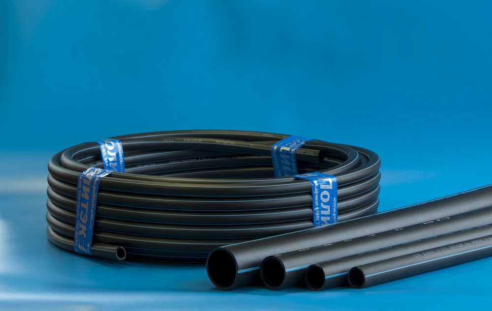 картинка Труба ПНД Q32*2,0 PE 100 PN10 SDR17 (1.0 МПа) 200м Политек полипластик 