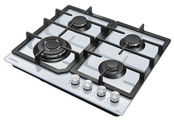 картинка Варочная панель газовая MGH604WH Glass Comfort  являющийся официальным дистрибьютором в России 
