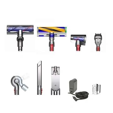 картинка Пылесос-электровеник Dyson V12 Detect Slim Absolute  являющийся официальным дистрибьютором в России 