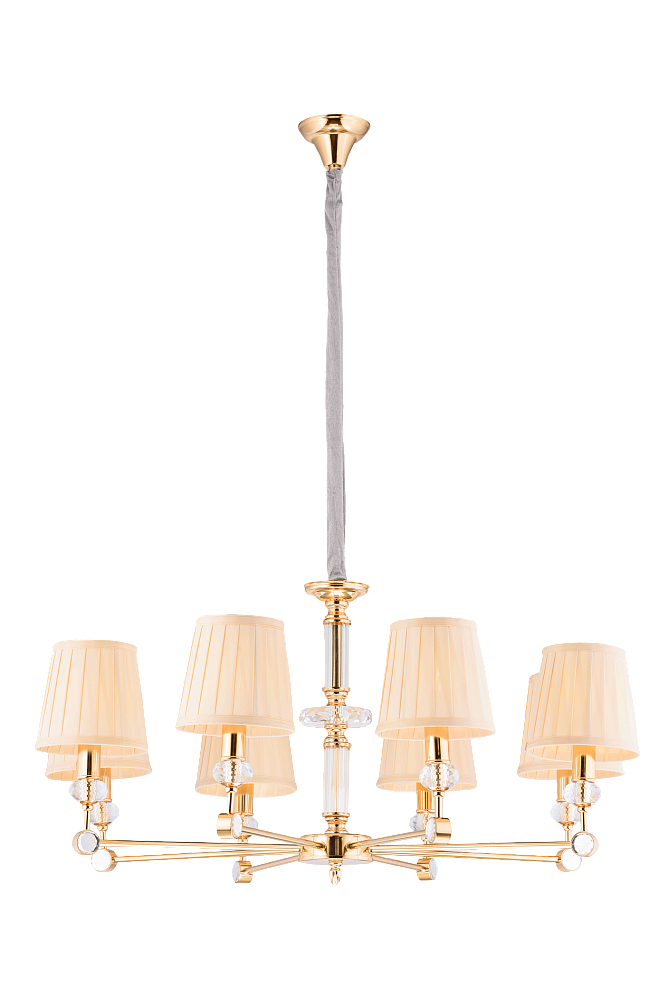 Люстра 8653/8FG Gold Veneto Luce от гипермаркета ТАТАЕВ