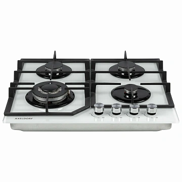 картинка Варочная поверхность Axeldorf GH-0607-3 White luxe  являющийся официальным дистрибьютором в России 