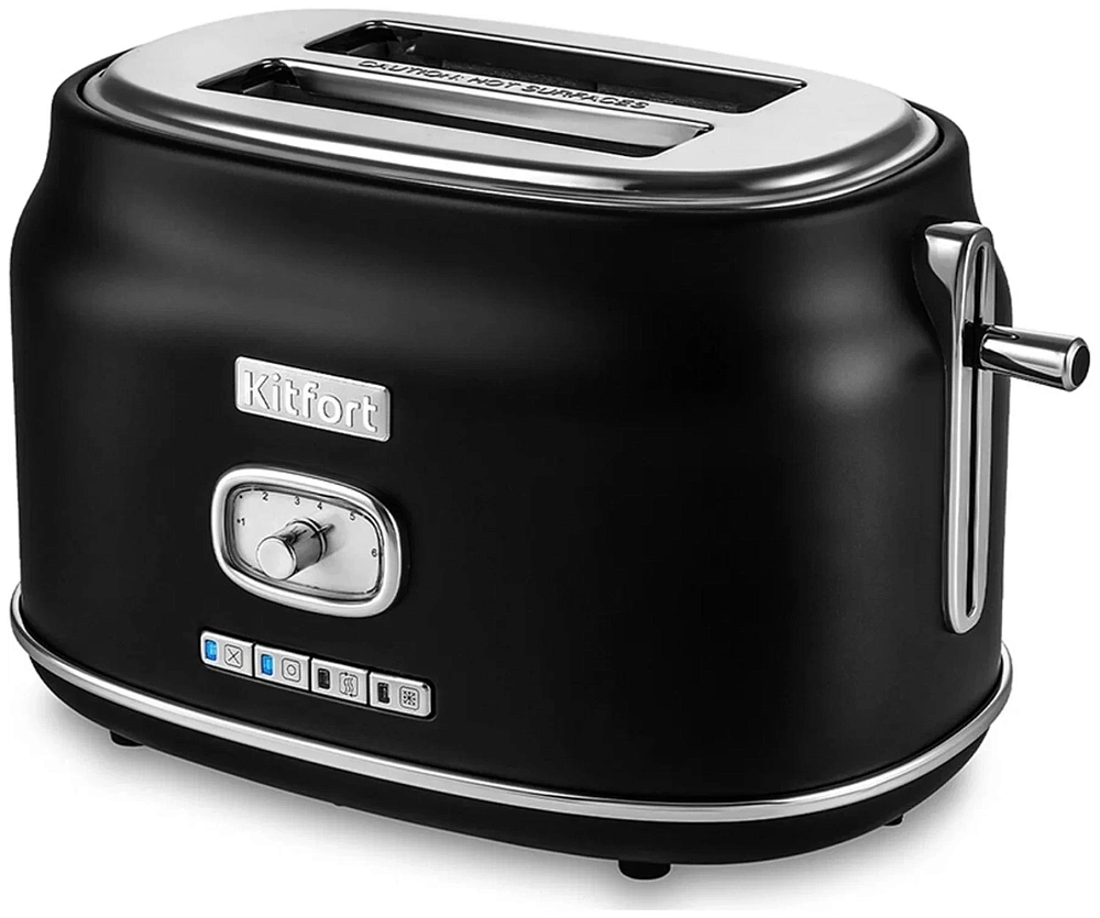 картинка Тостер Kitfort KT-2075-2 черный 