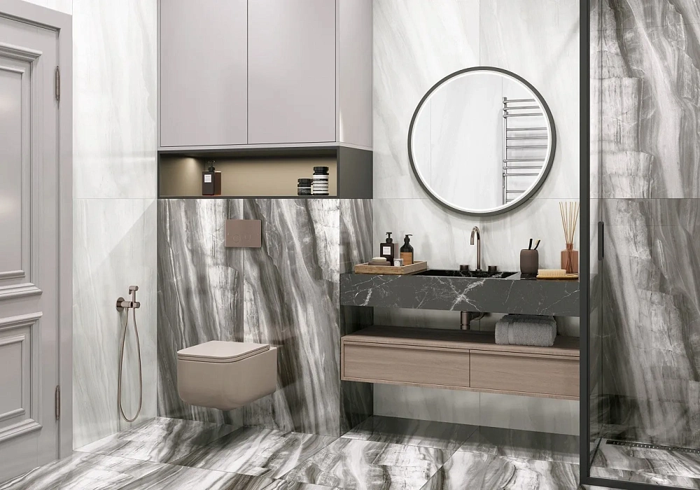 картинка Панель Barcelo Black 60*120 (60120BAL99P) ТМ LCM 