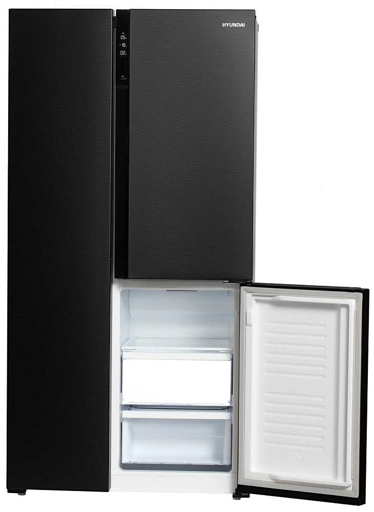 картинка Холодильник Hyundai CS 5073 FV черный 