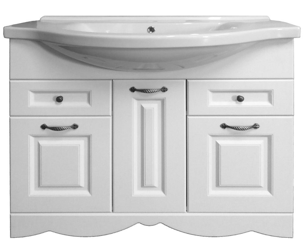 картинка Комплект Тумба Kristen 100 с рак. Эльбрус 100 ольха Loranto 