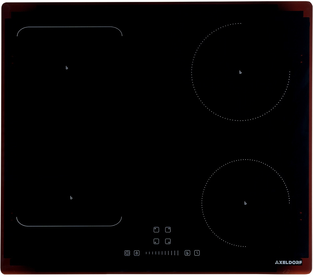 картинка Варочная поверхность Axeldorf EH-0607-1 Black Glass 