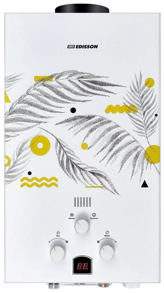 картинка Водонагреватель газовый Edisson E 20 GD Каннская ветвь 