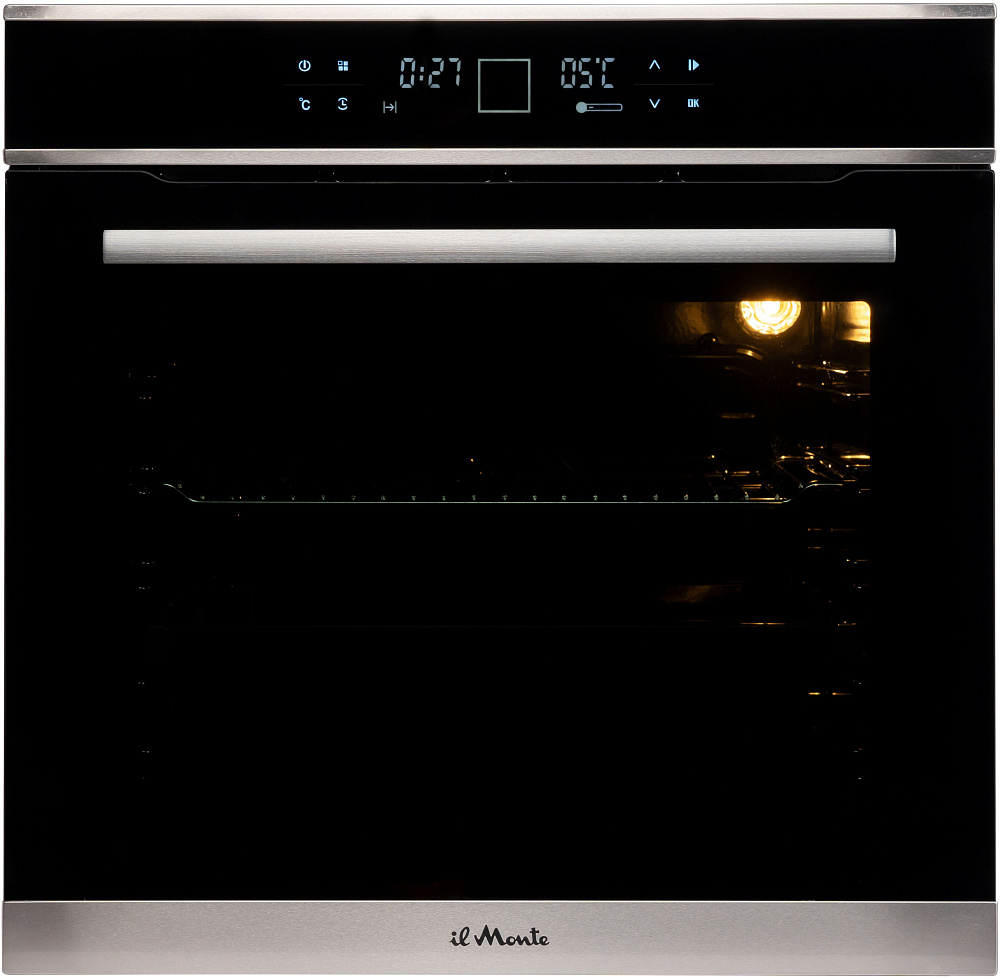 картинка Духовой шкаф электрический Il Monte BO-76 Luxe-BL 