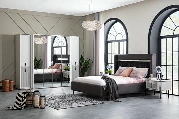 картинка Шкаф Girne Wardrobe 6-ти дверный Weltew 