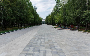 картинка Плитка тротуарная Б.5.П.6 Стоунмикс белый  являющийся официальным дистрибьютором в России 