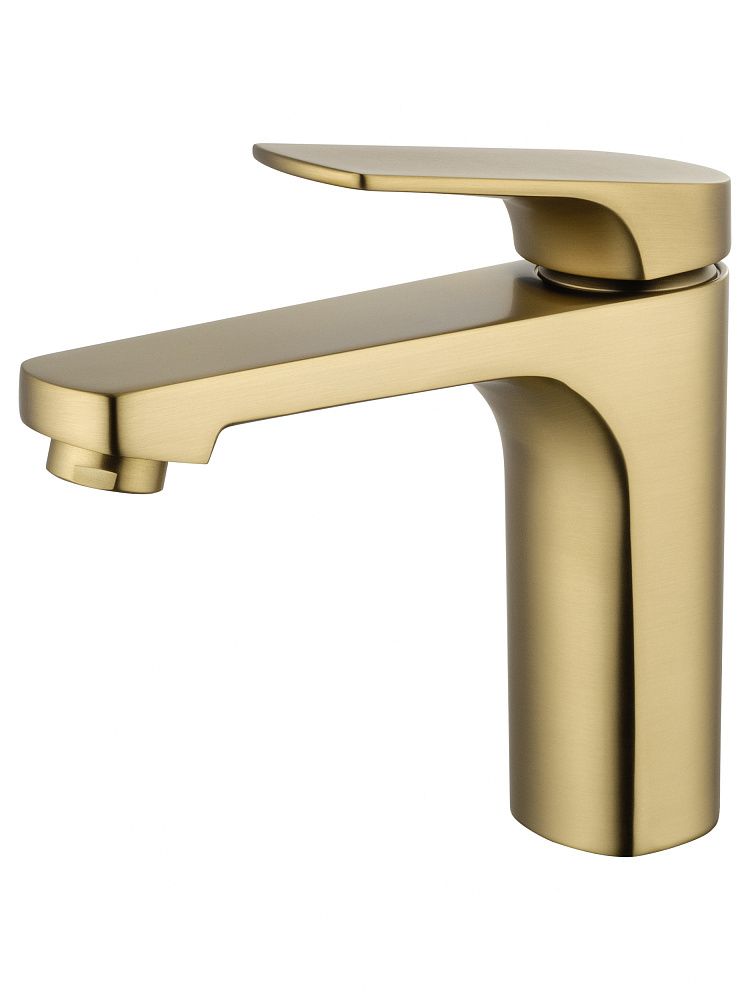 картинка Смеситель для раковины WW-A40492-BG брашированное золото Wonzon & Woghand 