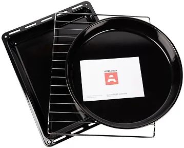 картинка Духовой шкаф электрический Axeldorf ON-5102-2 Retro Black  являющийся официальным дистрибьютором в России 